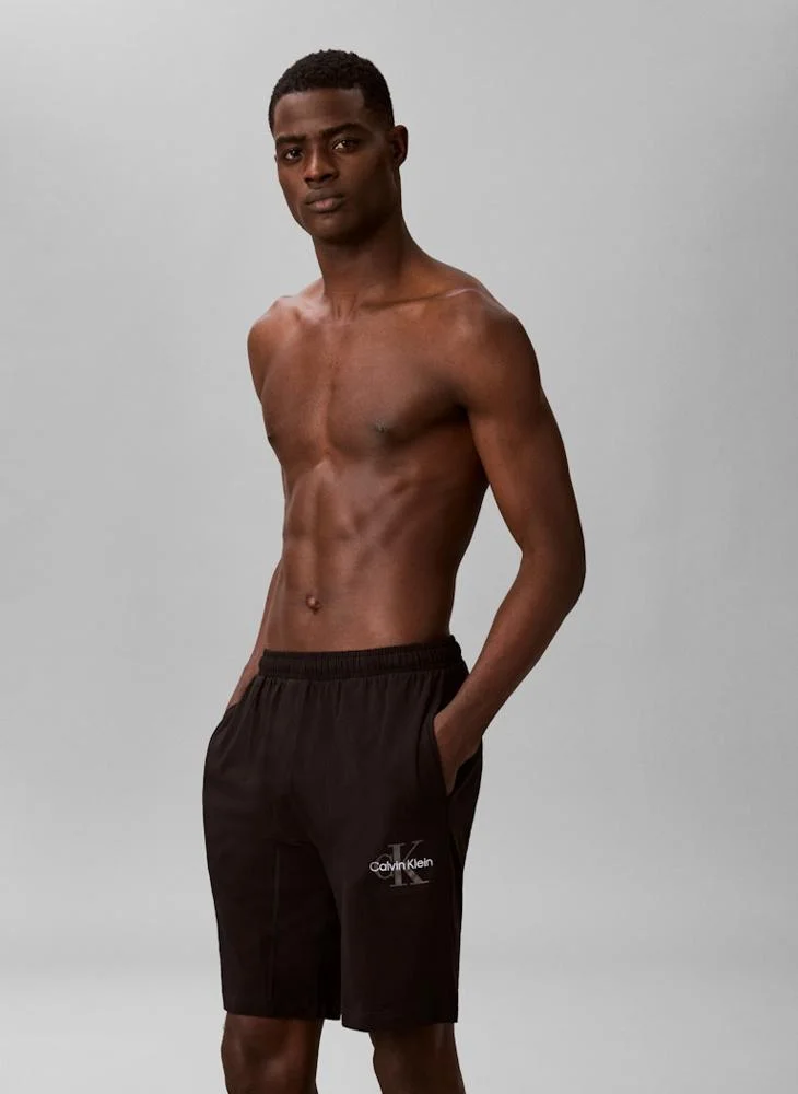 CALVIN KLEIN  Drawstring Pyjama Shorts for Men | Best Price UAE
