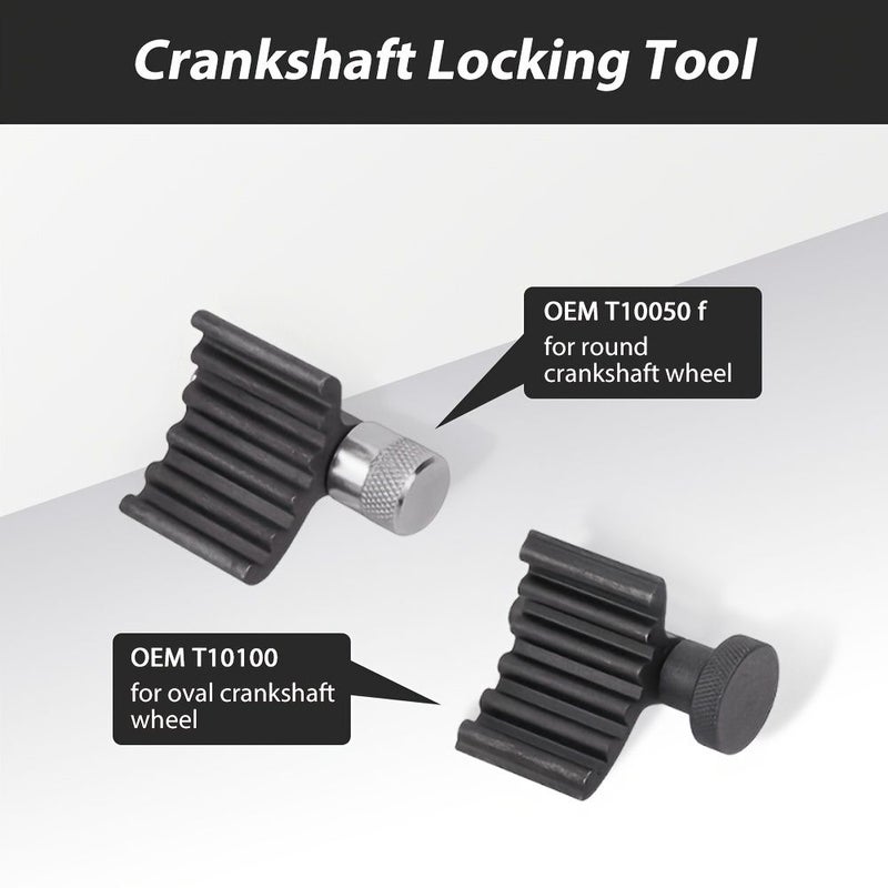 Engine Timing Tool Kit 6pcs For VW Audi Seat Skoda TDI DOHC - Image 2