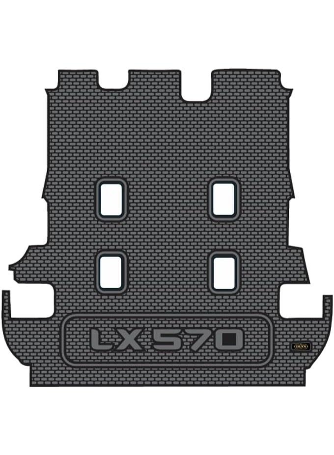  م م ذ ح م ش ﻦﻔﻳرد بطانة أرضية صندوق الأمتعة LX570 - فتحات المقعد المقطوعة - Image 1