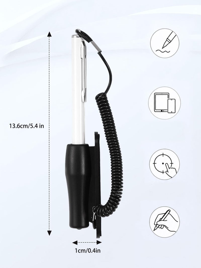 Chazcool Stylus Pens for Touch Screens, Stylus with Pen Holder, Universal Capacitive Touch Screen Stylus Pen with Spring Rope - Image 1