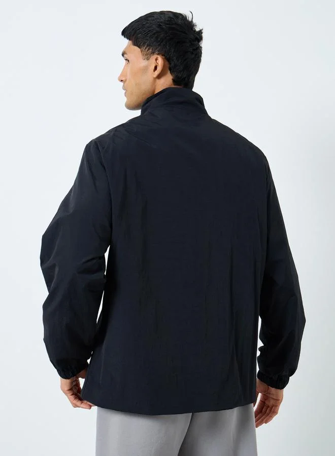 Styli Styli Men Oversized Lightweight Zip Up Jackets