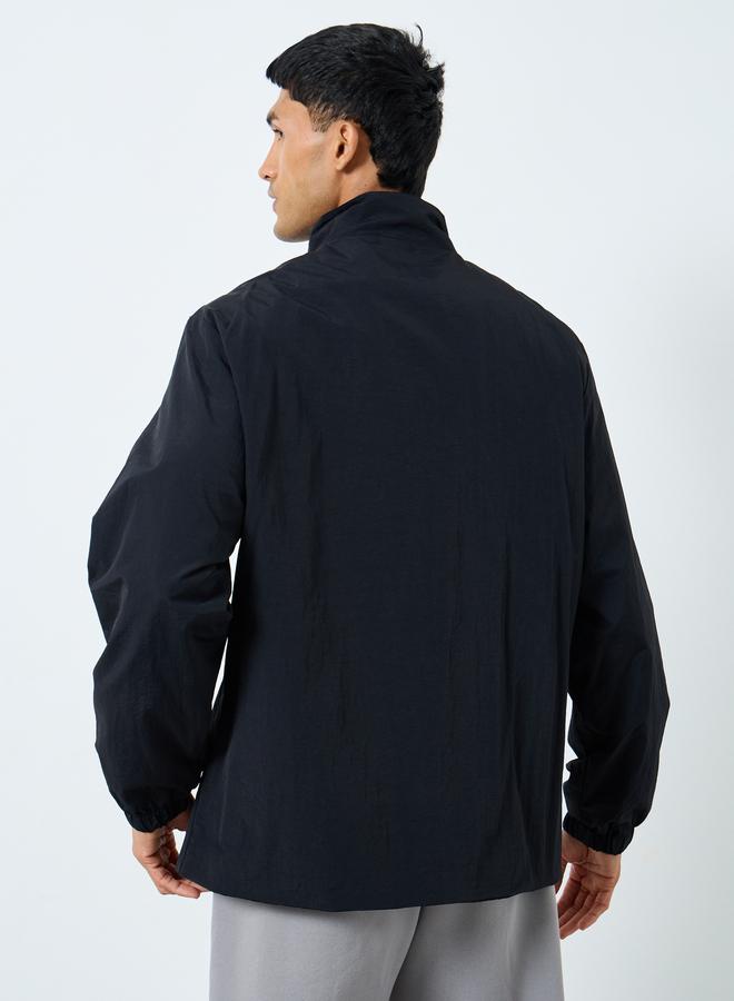 Styli Men Oversized Lightweight Zip Up Jackets - Image 5