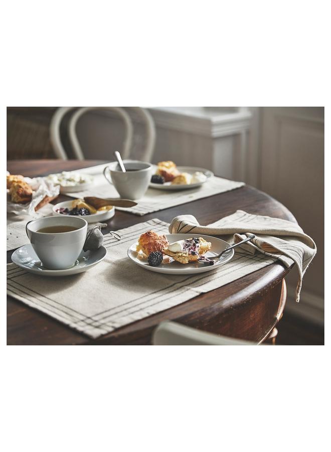 Zaboon Place mat, dark grey/natural, 35x45 cm - Image 5