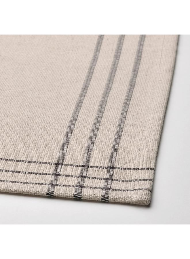 Zaboon Place mat, dark grey/natural, 35x45 cm - Image 3