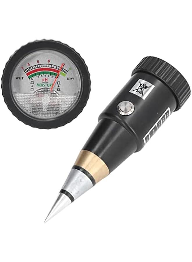 Soil pH Tester, Temperature/Soil Moisture/pH/Sunlight/Environment Humidity/Data Storage Backlight LCD Display Test Meter for Gardening, Farming, Indoor and Outdoor Plants  - Image 4