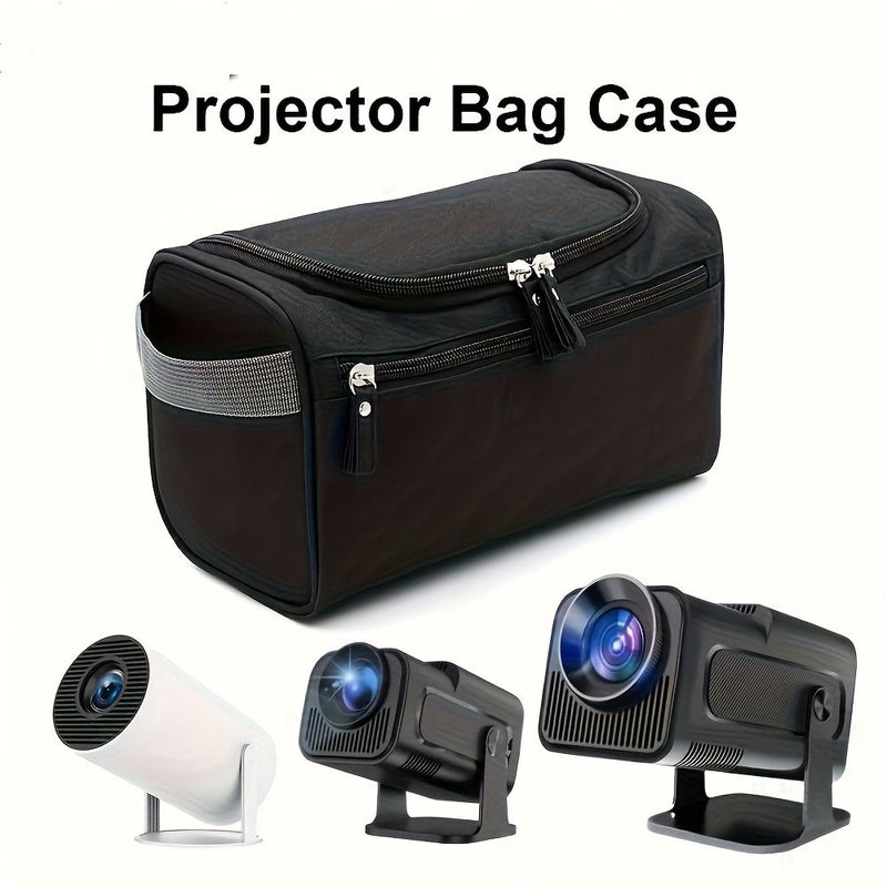 Black Protective Storage Bag For Magcubic HY300 Pro HY320 Projector Portable - Image 4