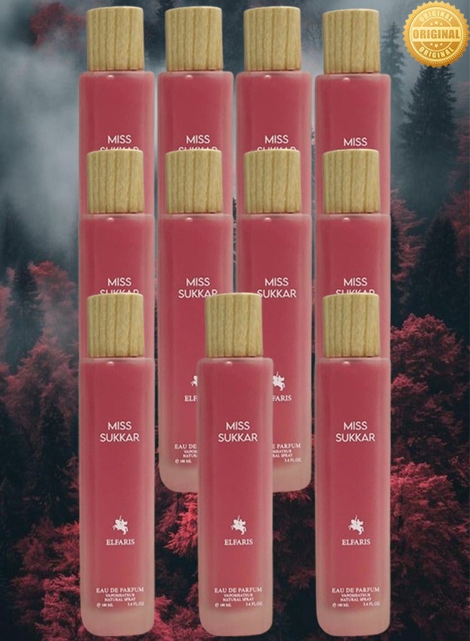 FARIS 11 Pieces Miss Sukkar Perfume EDP 100ML - Image 1