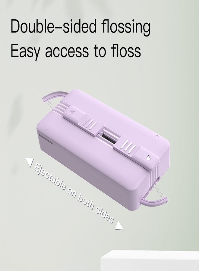 LIAMOSS Mint Dental Floss Picks with Flossers Portable Case,220 Count LIAMOSS No Shred Dental Flossers for Adult,Super Strong for Tightest Teeth,Travel Pocket Tooth Picks,Easy to Dispense Floss Pick(Pink) - Image 2