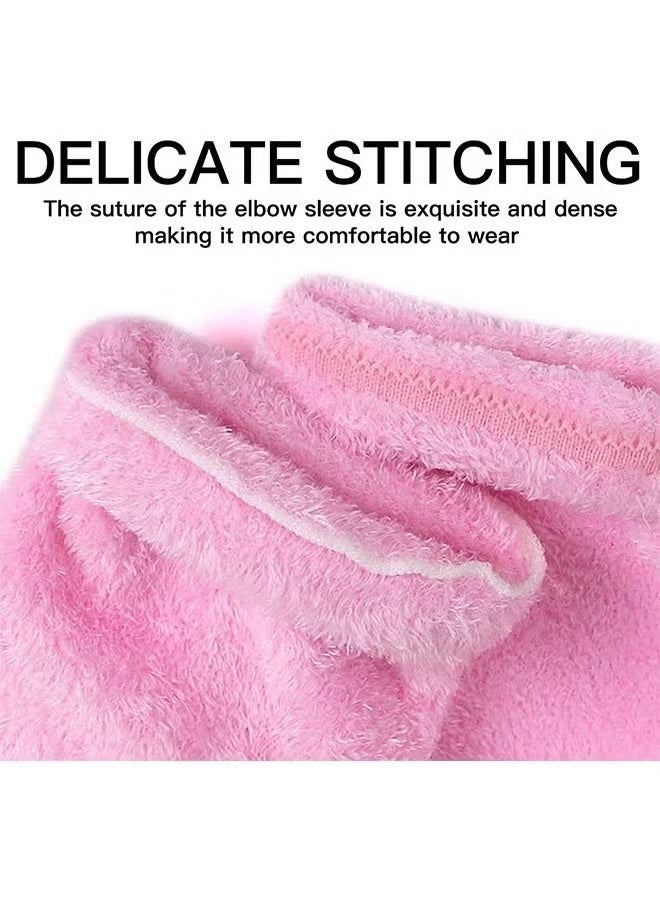 زوجان من أكمام الكوع الهلامية، غطاء جل مرطب للكوع للعناية بالبشرة الجافة والمتشققة، أكمام الكوع المرنة والقابلة للتهوية للمنتجعات الصحية والقيادة والمشي لمسافات طويلة وركوب الدراجات وحماية من تلوث الغبار وحروق الشمس - Image 3