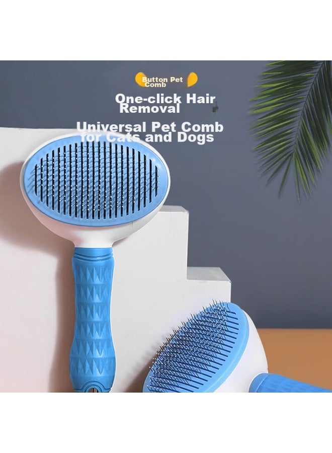 Houya Pet Cleaning 4-piece Set: قفازات تنظيف القطط، فرشاة تنظيف القطط والكلاب، مشط إزالة الشعر، مقصات أظافر القطط، مستلزمات الحيوانات الأليفة - Image 4