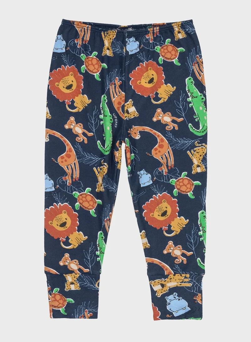 Up Baby Infant Printed Sweatpants