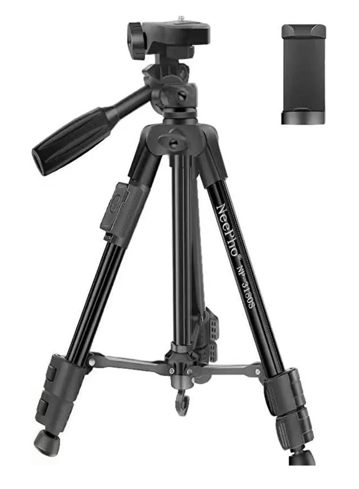NeePho NP-3180S Extendable 180 Degrees Tilt Handle Carbon Fiber