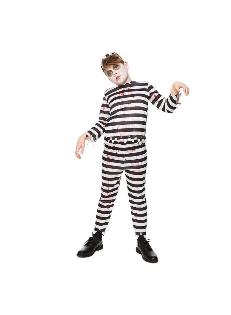 MAD TOYS Zombie Prisoner Kids Costume 11-12 Years  - Image 1