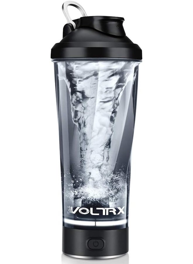 VOLTRX Premium Electric Protein Shaker Bottle, Made with Tritan - BPA Free - 24 oz Vortex Portable Mixer Cup/USB Rechargeable Shaker Cups for Protein Shakes - Image 3