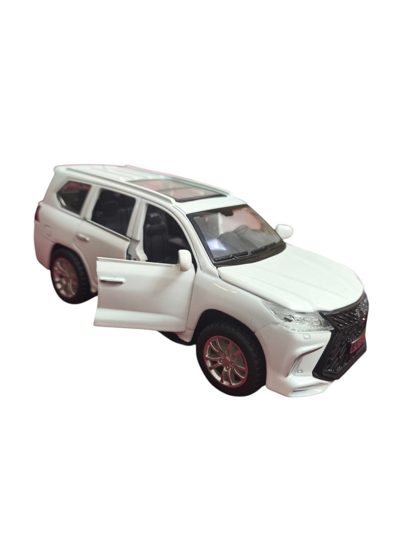 Hongyu A Miniature Metal Model with Fine Details of a Lexus 570 with High-Performance Design with Lighting and Sound  - Image 1