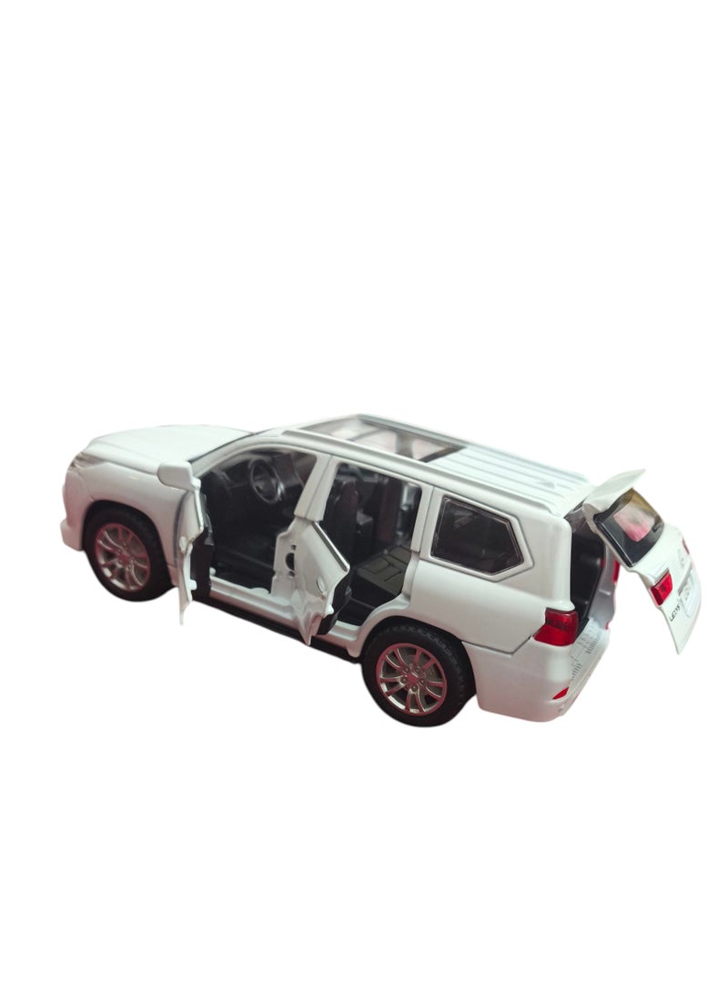 Hongyu A Miniature Metal Model with Fine Details of a Lexus 570 with High-Performance Design with Lighting and Sound  - Image 2