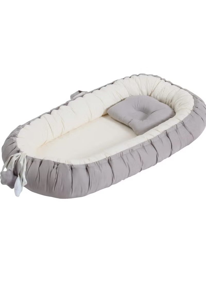 Baby Recliner for Newborns - Portable Crib Bed for Co-Sleeping - Comfortable Recliner Cushion and Snuggle Nest with Pillow - Baby Boys & Girls (0-12 months)  - Image 1