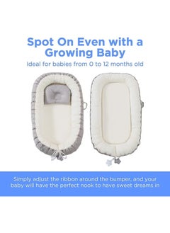 Generic Baby Recliner for Newborns - Portable Crib Bed for Co-Sleeping - Comfortable Recliner Cushion and Snuggle Nest with Pillow - Baby Boys & Girls (0-12 months)  - Image 3