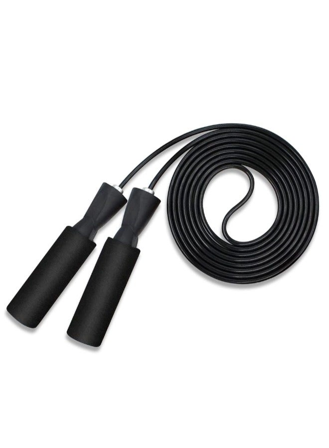 شيبشيب حبل قفز عالي السرعة - حبل القفز بمحور فولاذي - تمرين التحمل للملاكمة، وفنون القتال المختلطة، ومعدات التمارين الرياضية، أو للحفاظ على اللياقة البدنية - قابل للتعديل للرجال والنساء والأطفال - Image 1