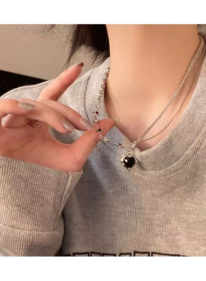Goolsky Fade-Resistant Heart Necklace for Women – Minimalist Chic Sweet & Spicy Collarbone Chain, Premium Small-Brand Design  - Image 2