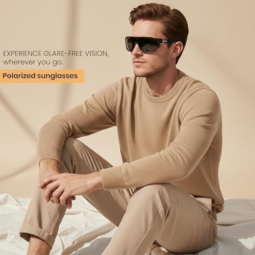 SNDIA Polarized Lightweight Sports Sunglasses | Premium Branded Frame for Men & Women | UV400 Protection for Driving, Outdoor Activity (Cycling Sunglass) - Image 4