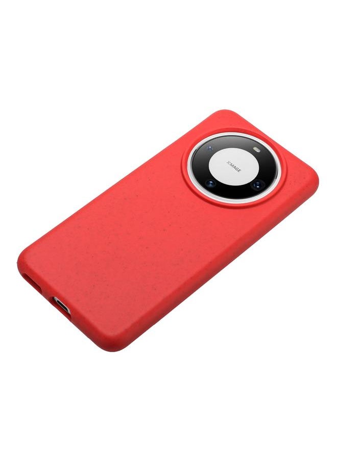 Zaboon - Case For Huawei Mate 60 Wheat MagSafe Magnetic Straw Material + TPU Phone Case - Image 1
