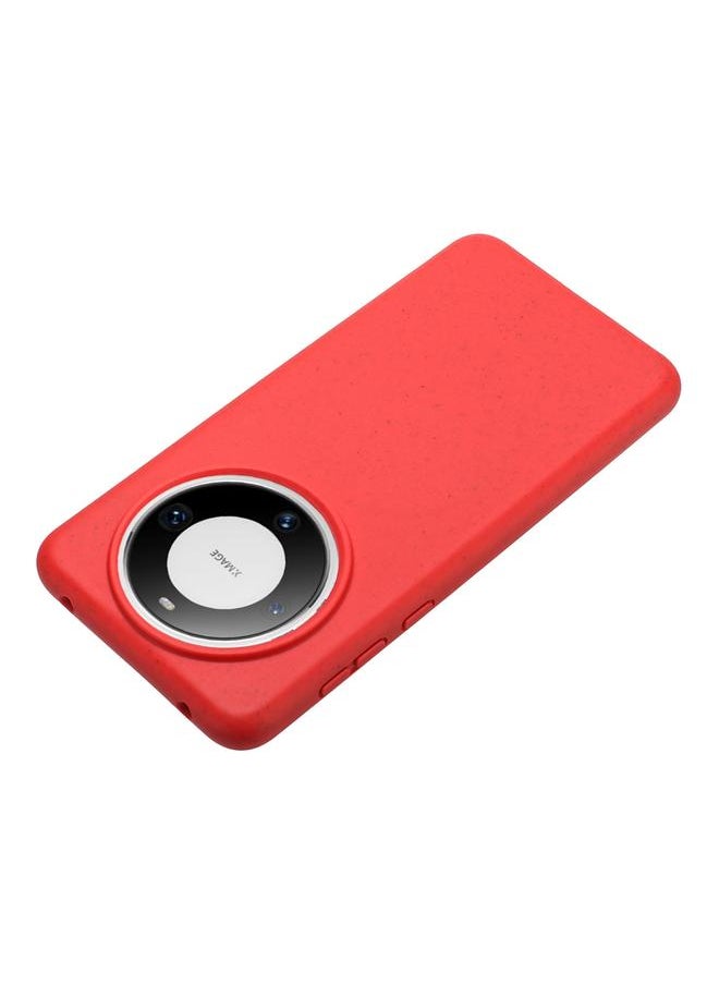 Zaboon - Case For Huawei Mate 60 Wheat MagSafe Magnetic Straw Material + TPU Phone Case - Image 1