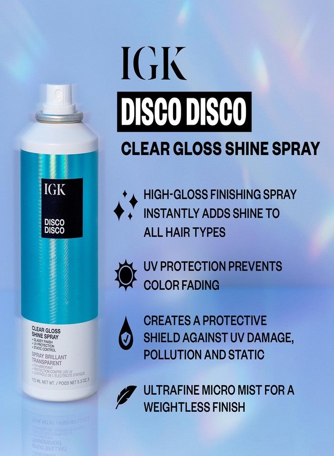 أي جي كي مجموعة IGK الأساسية للسفر لعطلة 2025 - تتضمن بخاخ التنعيم GOOD BEHAVIOR، وبخاخ اللمعان DISCO DISCO، وقناع الشعر الجاف ANTISOCIAL - منتجات أساسية للعناية بالشعر بحجم مناسب للسفر، معتمدة من إدارة أمن النقل الأمريكية. - Image 5
