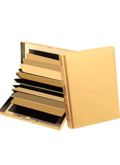 T NEWFUN Metal credit card holder 10 cards  - Image 1
