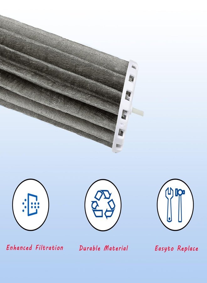 Trsobi Aquarium Fish Tank Filters for Penguin PRBW2350B 200 350 Fish Tank,Power Filter for Bio Wheel Assembly 200B 350B(4 Pcs) - Image 4