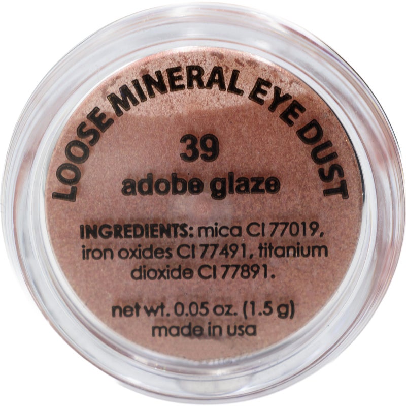 Pure Ziva Adobe Glaze Copper Bronze Light Red Pink Loose Eyeshadow Powder Pigment, Single Glitter Mineral Dust Jar Pot, Vegan, Talc & Paraben Free, No Animal Testing & Cruelty Free - Image 2