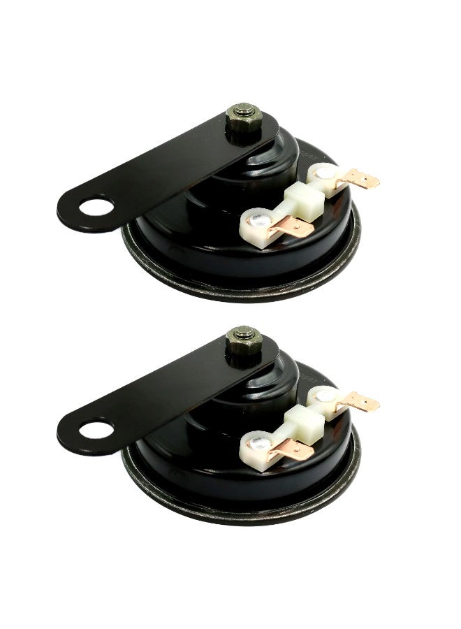 MRHORN Disc Horn 12V Dual Tone 370Hz 430Hz 115–118dB Loud Electric Car Horn Set Universal Vehicle Horn Pair - Image 4