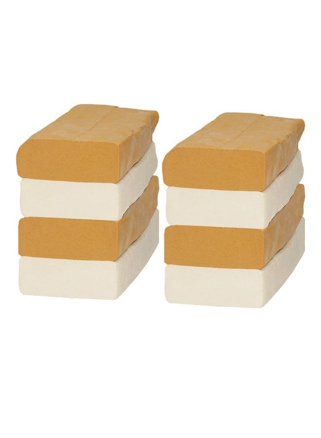 زي سي إم - هابي 8 قطع من الصلصال الدخاني لعجلات فخار مختلفة مصنوعة يدويًا من الفخار - Image 1