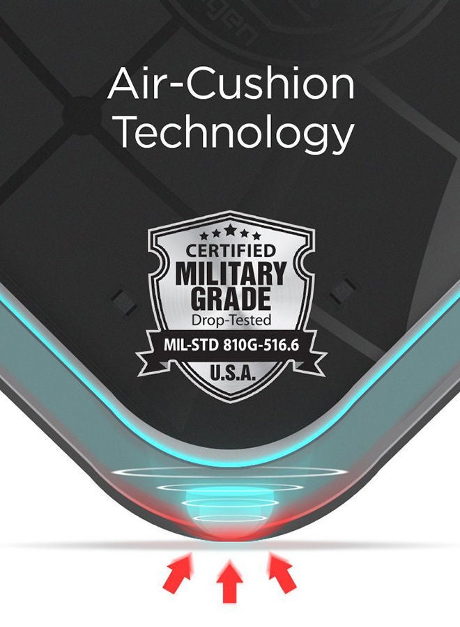 NIBEMINENT Rugged Armor Case Cover For Samsung Galaxy S10 Plus Matte Black - Image 4