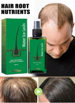 Water Ice Levin Men's Hair Density Serum – Natural Plant-Based Formula to Thicken Hair, Reduce Thinning & Revitalize Follicles for Fuller, Healthier Hair  - Image 2