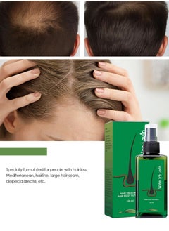Water Ice Levin Men's Hair Density Serum – Natural Plant-Based Formula to Thicken Hair, Reduce Thinning & Revitalize Follicles for Fuller, Healthier Hair  - Image 4