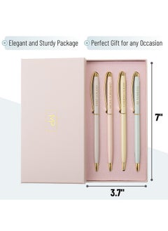 Mr. Pen Fancy Pen Set 4 Pcs Inspirational Pens For Women Fancy Pens For Women Motivational Pens Pen Sets For Women Gift Luxury Pens For Women Appreciation Pens Pen Gift Set  - Image 2