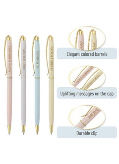 Mr. Pen Fancy Pen Set 4 Pcs Inspirational Pens For Women Fancy Pens For Women Motivational Pens Pen Sets For Women Gift Luxury Pens For Women Appreciation Pens Pen Gift Set  - Image 5