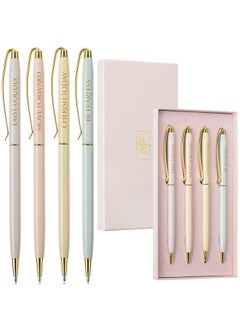 Mr. Pen Fancy Pen Set 4 Pcs Inspirational Pens For Women Fancy Pens For Women Motivational Pens Pen Sets For Women Gift Luxury Pens For Women Appreciation Pens Pen Gift Set  - Image 1
