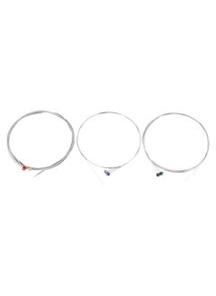 Electric Guitar Strings 6 String Set Replacement Kit Nickel Alloy Accessories Silver