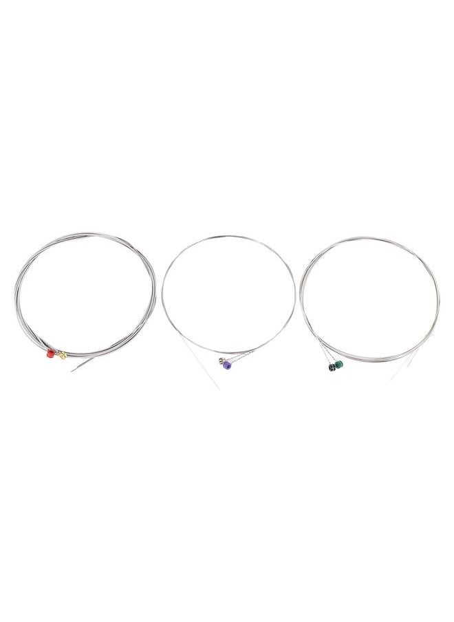 Thoraya - Electric Guitar Strings 6 String Set Replacement Kit Nickel Alloy Accessories Silver - Image 1