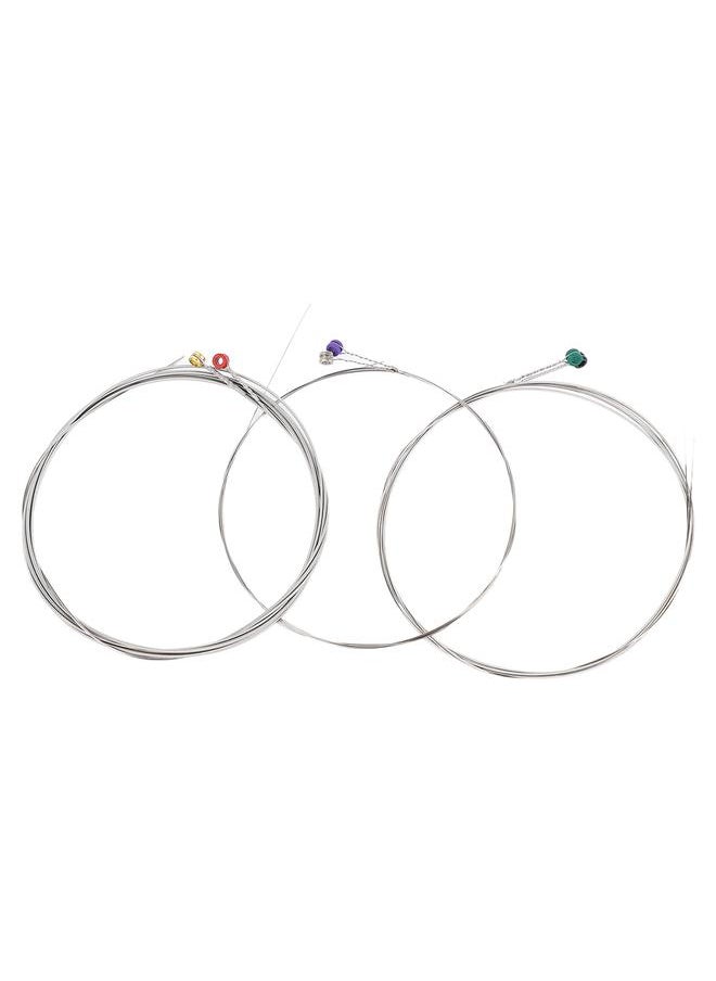 Thoraya - Electric Guitar Strings 6 String Set Replacement Kit Nickel Alloy Accessories Silver - Image 1