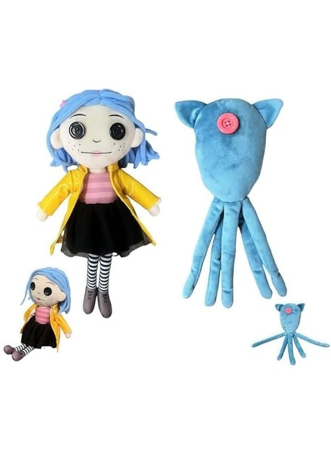 Coraliness Plush Toy Stuffed Animal Pillow Doll Toys Decoration (2PC) (2PC)  - Image 1