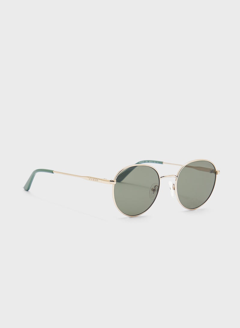 GUESS Gu0023732N48 Aviator Sunglasses - Image 1