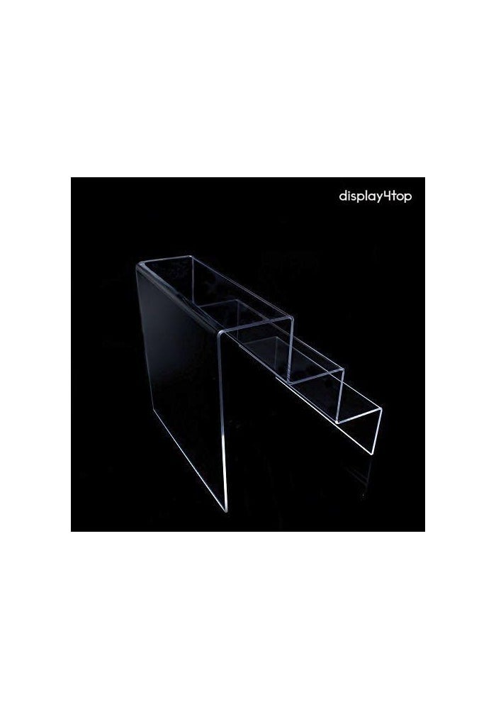 TPGP Display4top 3 Step Acrylic Display Stand Counter Retail Riser Plinth, 2 Pack (200 x 200 x 200mm) - Image 5