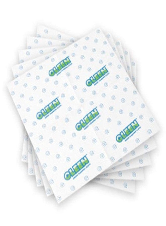 GLEEN 3817 Reusable Cleaning Cloth, 16" x 16", Green, 5 Count - Image 1