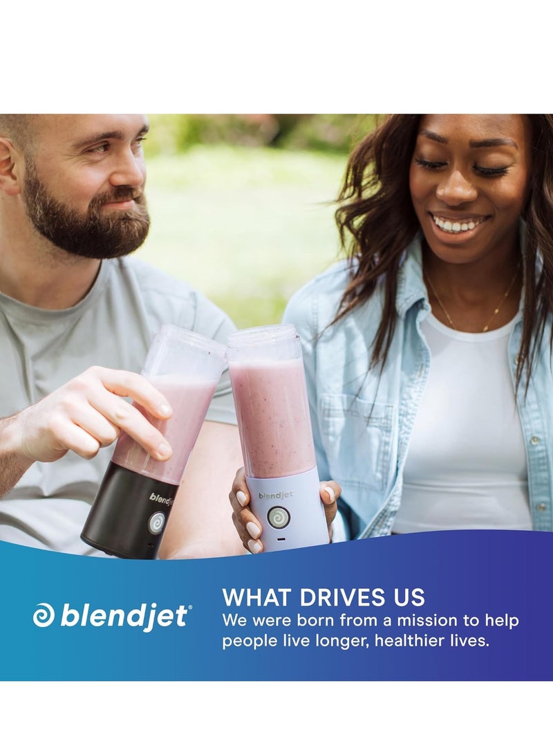 BlendJet Portable Blender for Smoothies & Shakes - 16oz BlendJet 2 Cordless Personal Small Blender, USB-C Rechargeable & Self Cleaning - Image 5