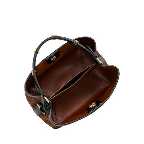 TOM FORD Jennifer Medium Double Strap Bag in Leopard Haircalf | Neiman