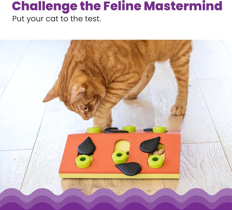 Catstages Nina Ottosson Melon Madness Puzzle & Play - Interactive Cat Treat Puzzle - Image 2