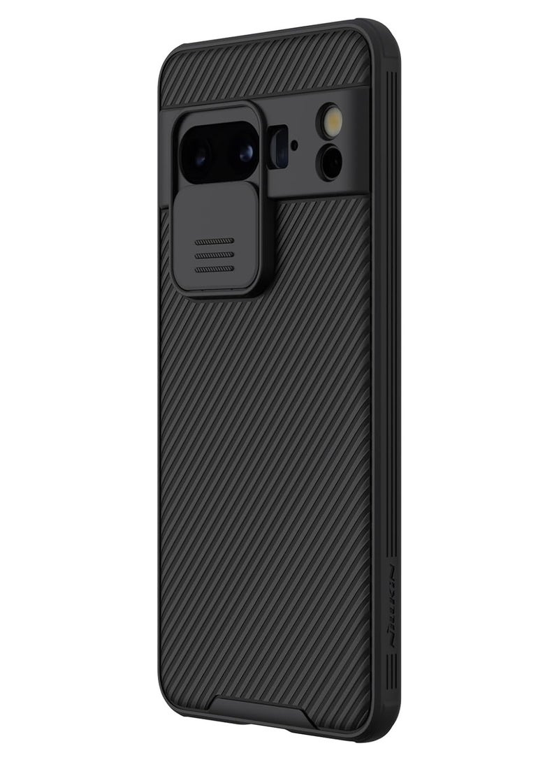 Nillkin CamShield Pro Google Pixel 8 Pro Case Camera Protection Slide Camera Cover Slim Thin Slim Protective Case - Black - Image 1